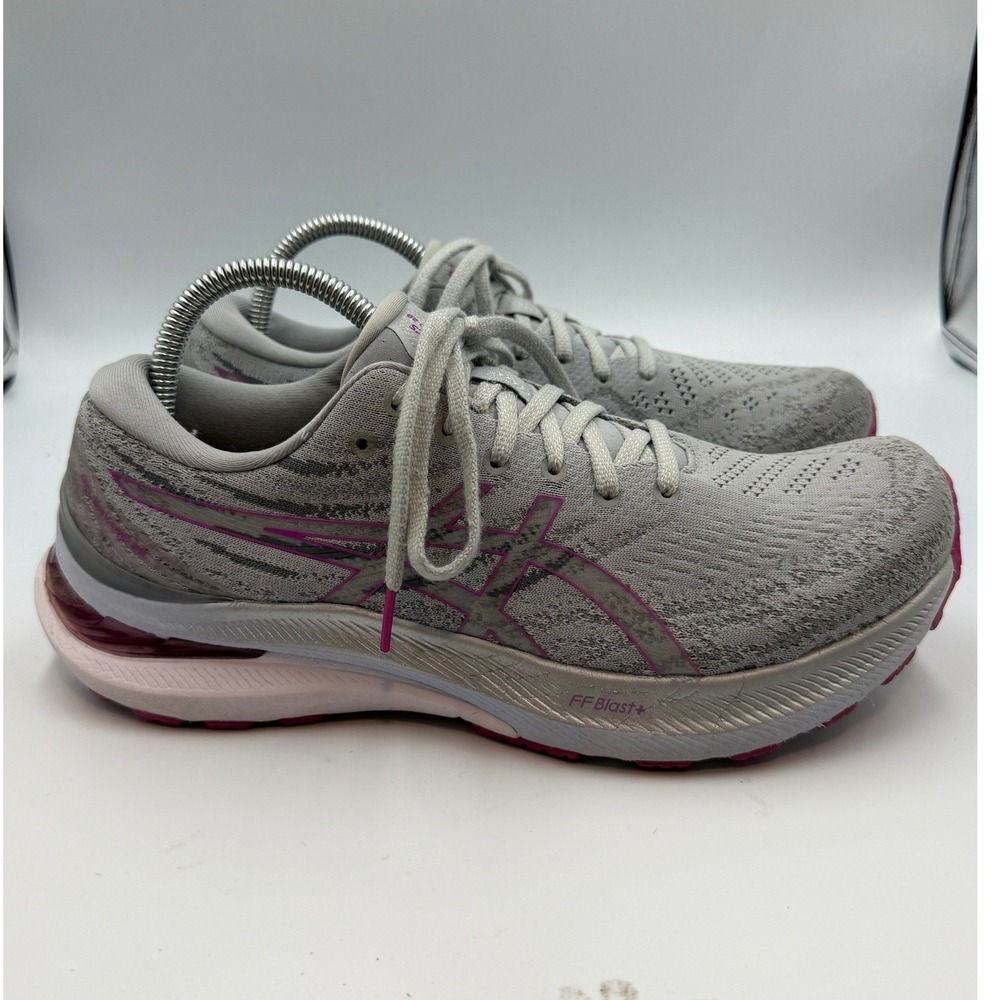 Asics Gel-Kayano 29 Womens Running Shoes Grey Purple 1012B272 Sneakers Sz 10